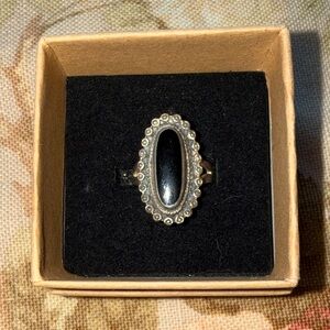 Black Sterling Ring